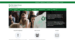 Desktop Screenshot of oehmedgraz.at